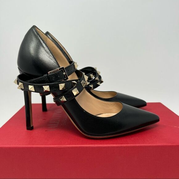 Valentino Rockstud Wrap Pumps - Picture 3 of 12
